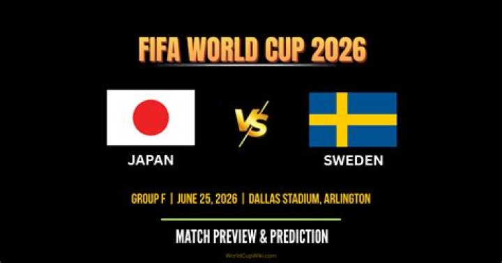 Japan vs Sweden FIFA World Cup 2026: Momentum Analysis & Matchday Hype — Who Holds the Psychological Edge?