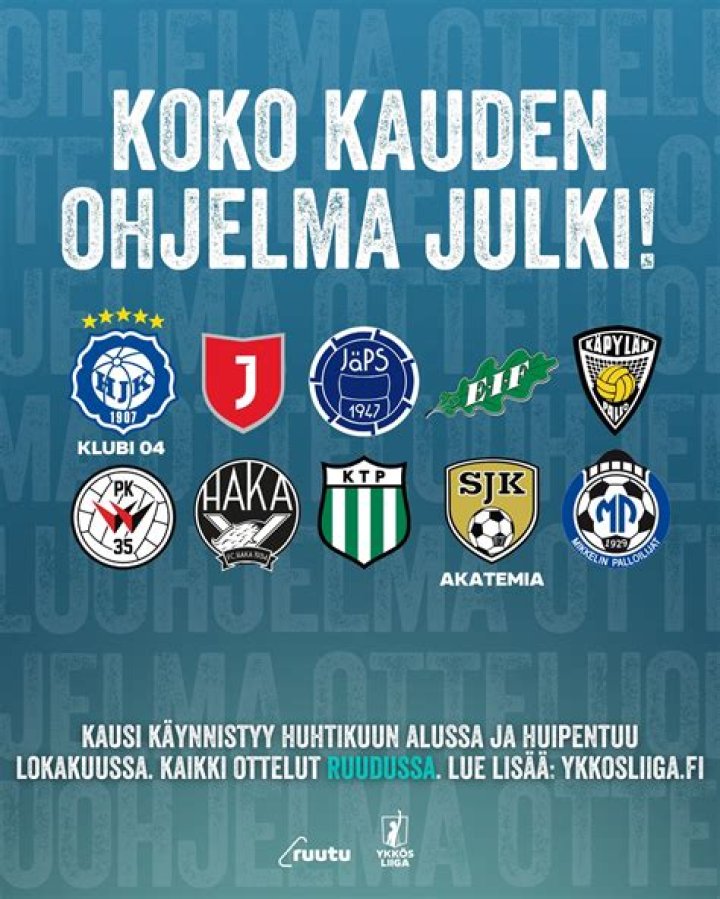 Dampak Klasemen KTP vs FC Haka di Ykkösliiga 2026: KTP Menjauh, Haka Tertahan di Zona Pemburu